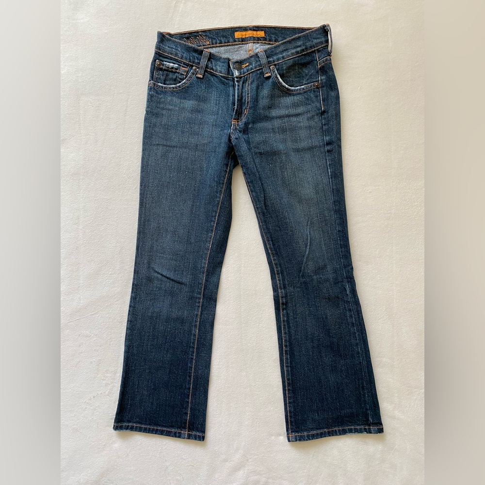 James jeans cropped flare jeans 25